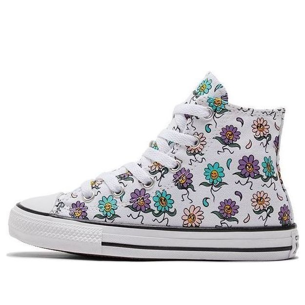 (GS) Converse Chuck Taylor All Star 'Multi-Color White Purple' 671599C