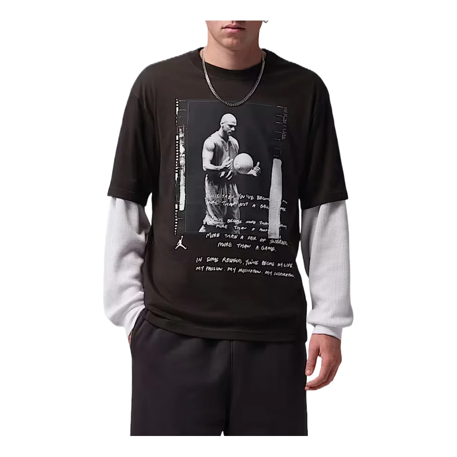 Jordan Brooklyn T-Shirt 'Shadow Brown' IV4901-235