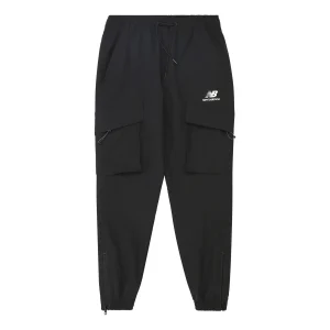 New Balance Sportswear Cargo Pants Asia Sizing 'Black' AMP13368-BK