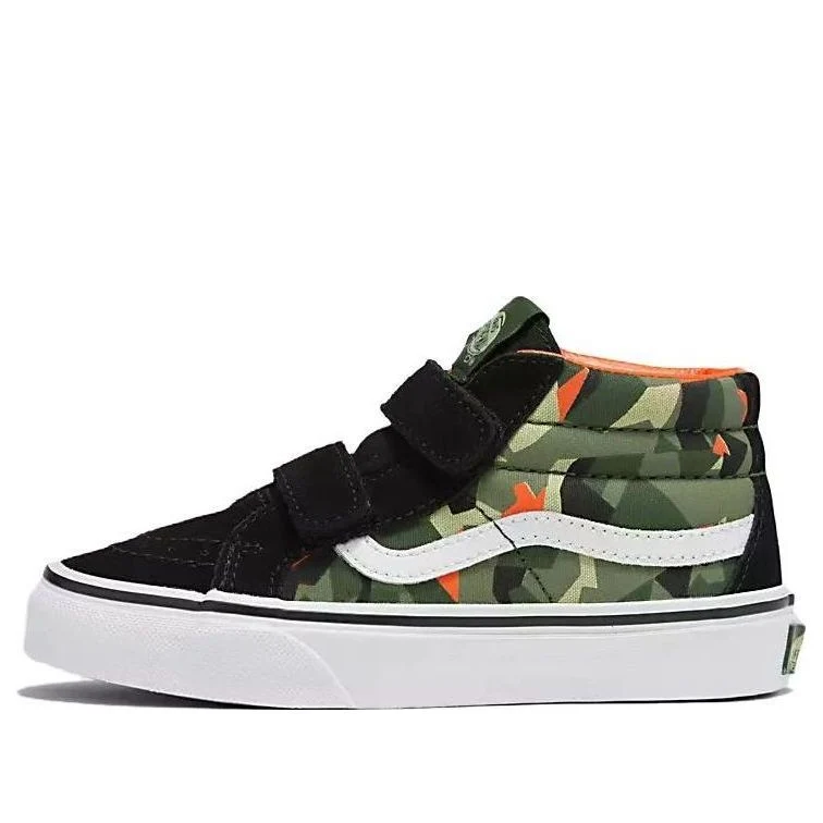 (PS) Vans Sk8-Mid Reissue 'Black Green Orange' VN00018TBOQ