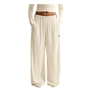 (WMNS) Nike SKIMS Stretch Knit Wide-Leg Pants 'Actv Ivory Cobalt' IU2217-108