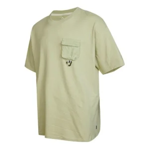 Converse Go Outdoor Oversized Pocket Tee Asia Sizing 'Olive Aura' 10024357-A03