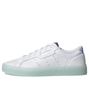 (WMNS) adidas Originals Sleek 'White Purple Gold' H05177
