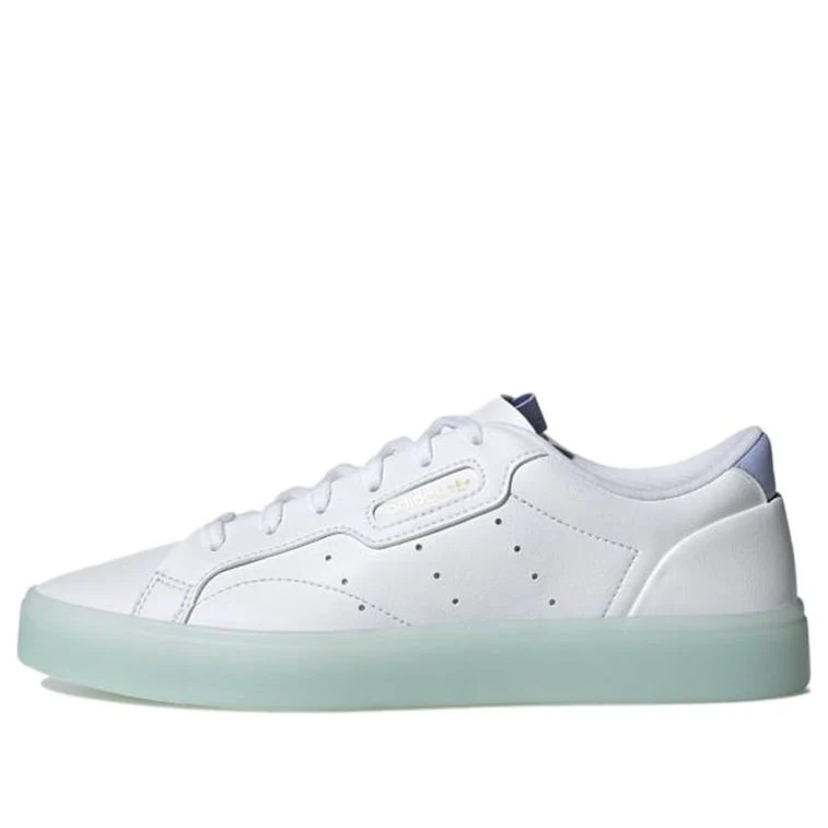 (WMNS) adidas Originals Sleek 'White Purple Gold' H05177