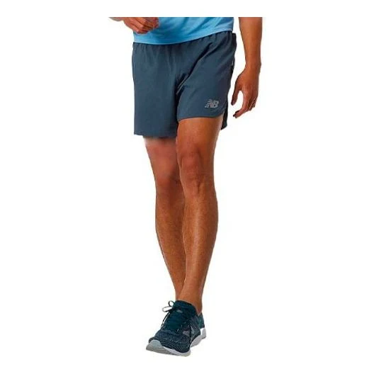 New Balance Impact Run 5 Inch Short Asia Sizing 'Thunder' MS21268-THN