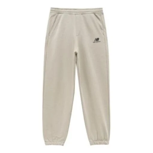 New Balance Logo Casual Sport Joggers Asia Sizing 'Beige' AMP24383-PAA