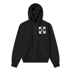 Men's Off-White SS22 Kangaroo Pocket Arrow Large Autumn Black OMBB037C99FLE0021001