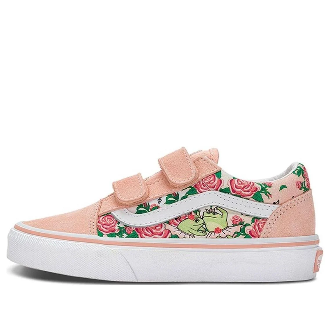 (PS) Vans Old Skool V 'Frog Frolic Tropical - Peach' VN0A38HDN4N