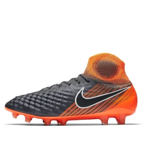 Nike Magista Obra 2 Elite DF FG 'Grey Total Orange' AH7301-080