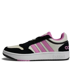 (WMNS) adidas Hoops 3.0 Lifestyle Shoes 'Black White Pink' HP6907