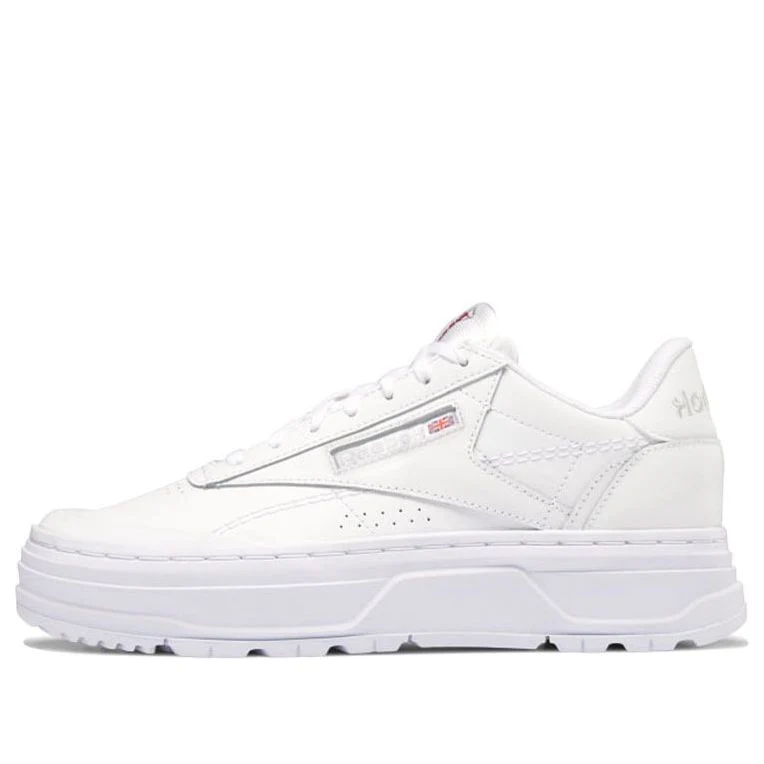 (WMNS) Reebok Club C Double Geo 'Footwear White' GW0223