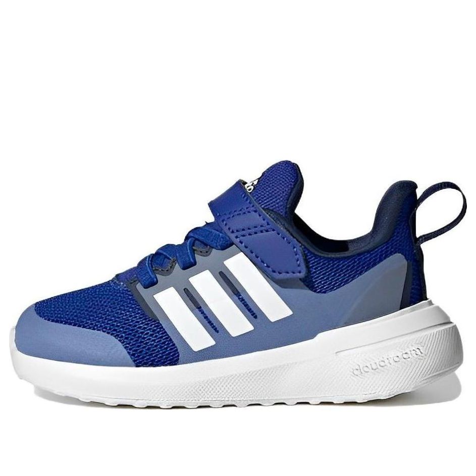 (TD) adidas LEGO x Tech Runner EL Little Kid 'White Shock Blue' HP5455