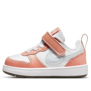 (TD) Nike Court Borough Low 2 'White Light Madder Root' DM1218-100