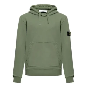 STONE ISLAND Compass Motif Detail Hoodie 'Sage' 101564151-V0055