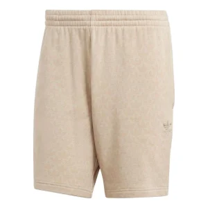 adidas Graphics Monogram Shorts 'Beige' IJ7460