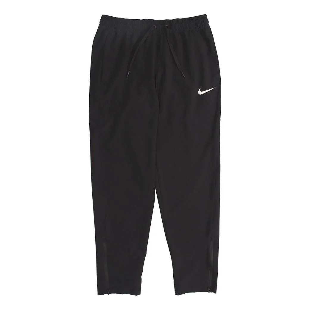 Nike Logo Pattern Solid Color Casual Sports Long Pants Black CW2661-010