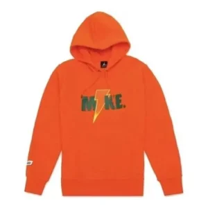 Air Jordan Sportswear Like Mike Fleece 2 Pullover Hoodie 'Orange' AJ1173-819
