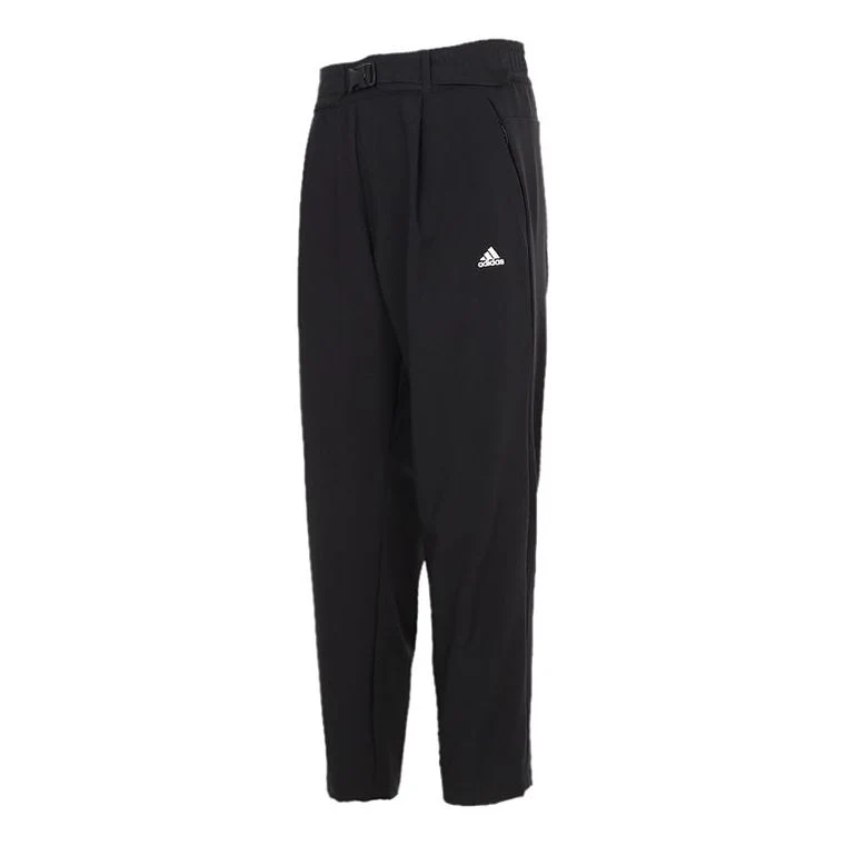 adidas Wj Pnt Wv Warm Series Training Sports Woven Long Pants Black GP0889