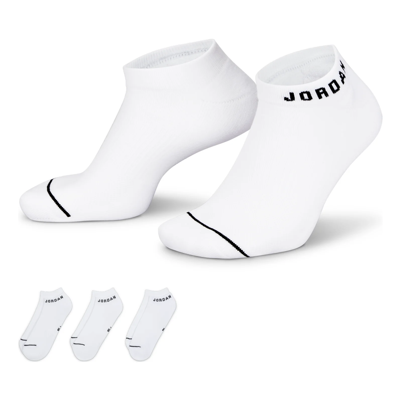 Air Jordan Everyday No-show Socks 'White' DX9656-100