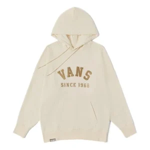 (WMNS) Vans Prep School Logo Hoodie 'Beige' VN0002S93KS