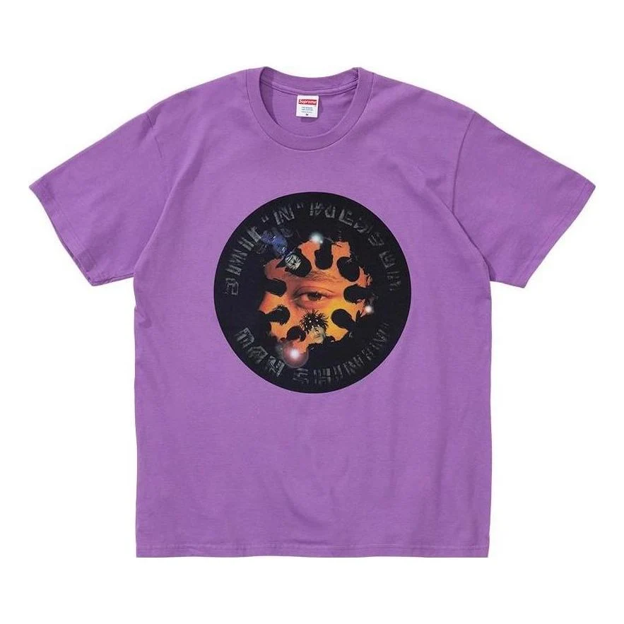Supreme x Duck Down Music Dah Shinin T-Shirt 'Purple Black' SUP-FW22-596