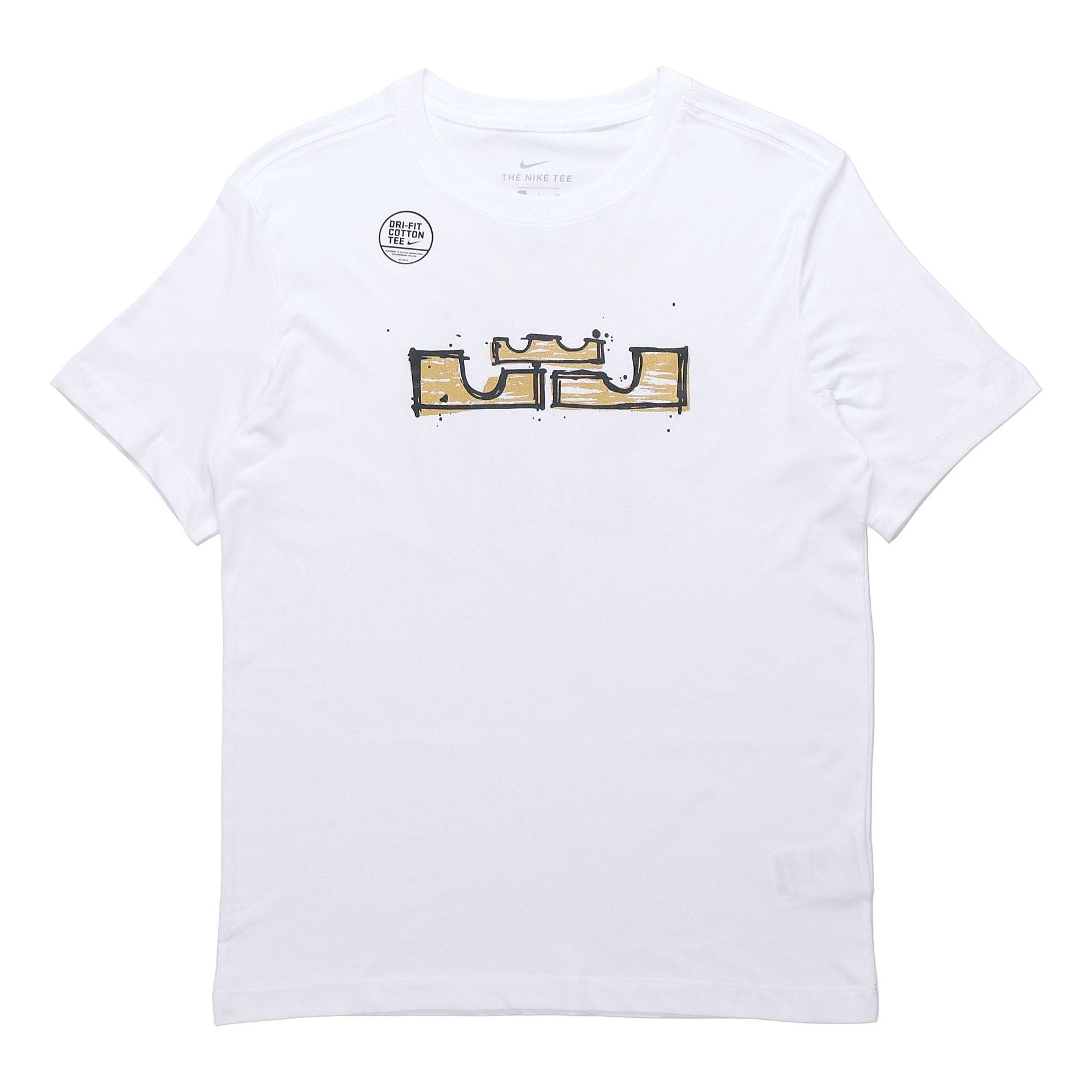 Nike AS Men's NK Dry LBJ SSNL LOGO Tee White DD0784-100