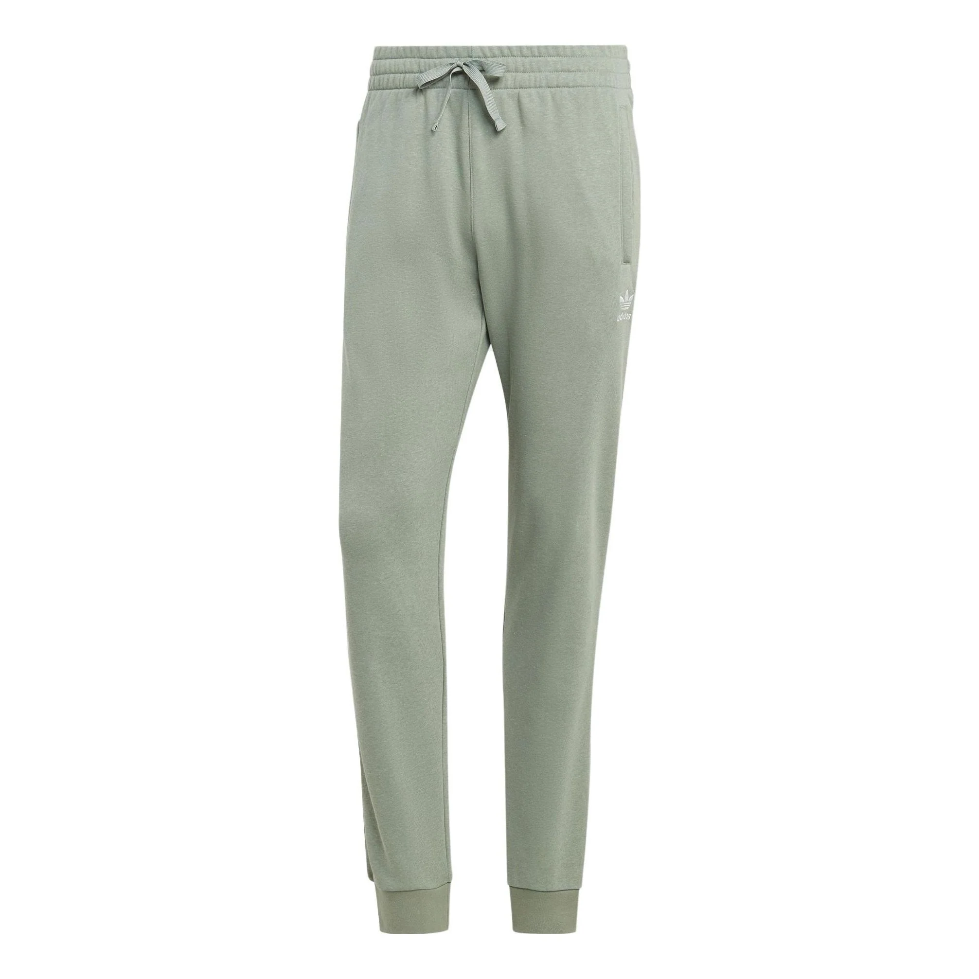 adidas Originals Essentials+ Made with Hemp Sweat Pants 'Silver Green' HR2968
