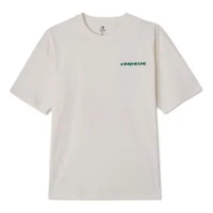 Converse Instrument Logo T-shirt Asia Sizing 'White' 10024876-A01