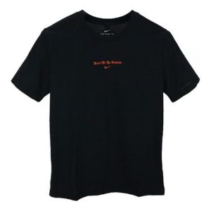 Nike LeBron James xATOMS Crossover Limited Tiger Head Printing Short Sleeve Black CD0936-010