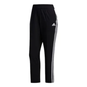 (WMNS) adidas 3s Wvn 78 logo Printing Training Sports Pants/Trousers/Joggers Black FJ7153