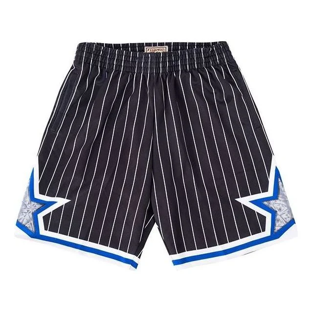 Mitchell & Ness 75th Anniversary NBA Swingman Shorts Orlando Magic 'Black Blue' SMSH1200-OMA94PPPBLCK