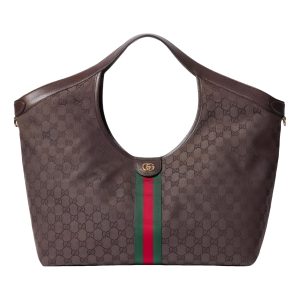 (WMNS) Gucci Giglio Large Tote Bag 'Dark Brown' 853971-FAF3Y-2155