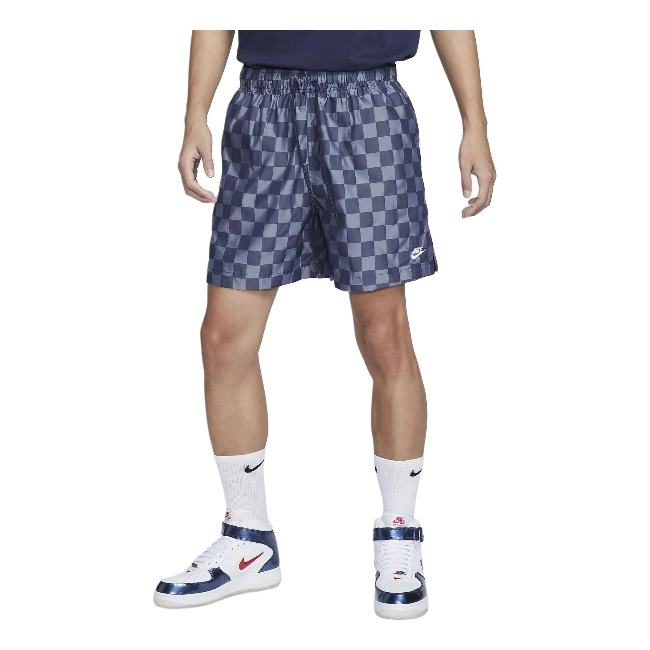 Nike Club Flow Shorts Asia Sizing 'Midnight Navy' FN3099-410
