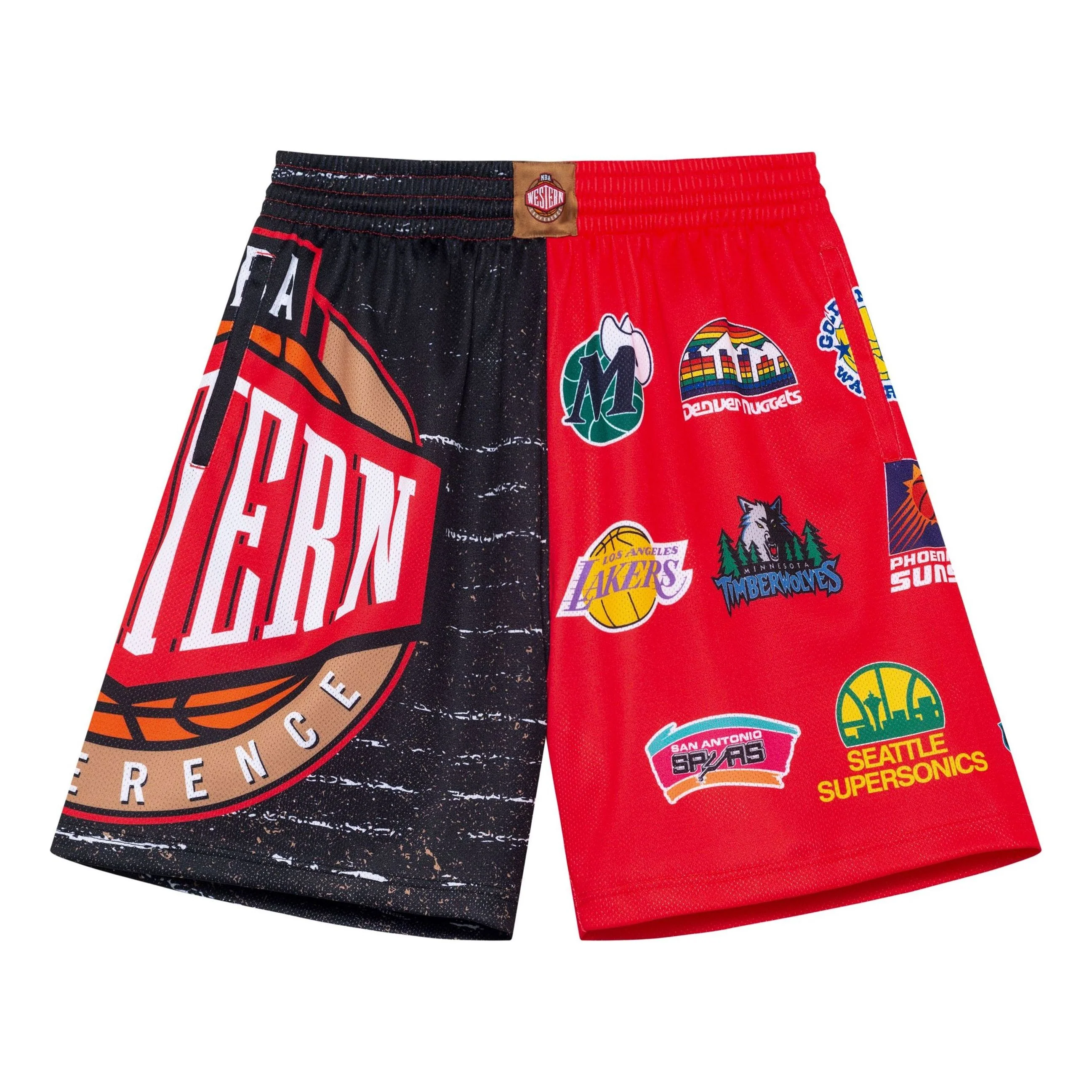 Mitchell & Ness x NBA Jumbotron 3.0 Shorts 'All-Star West' PSHR4984-ASWYYPPPMTWH