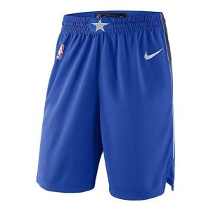 Men's Nike Lone Ranger Team Logo Basketball Sports Shorts Blue AJ5599-480