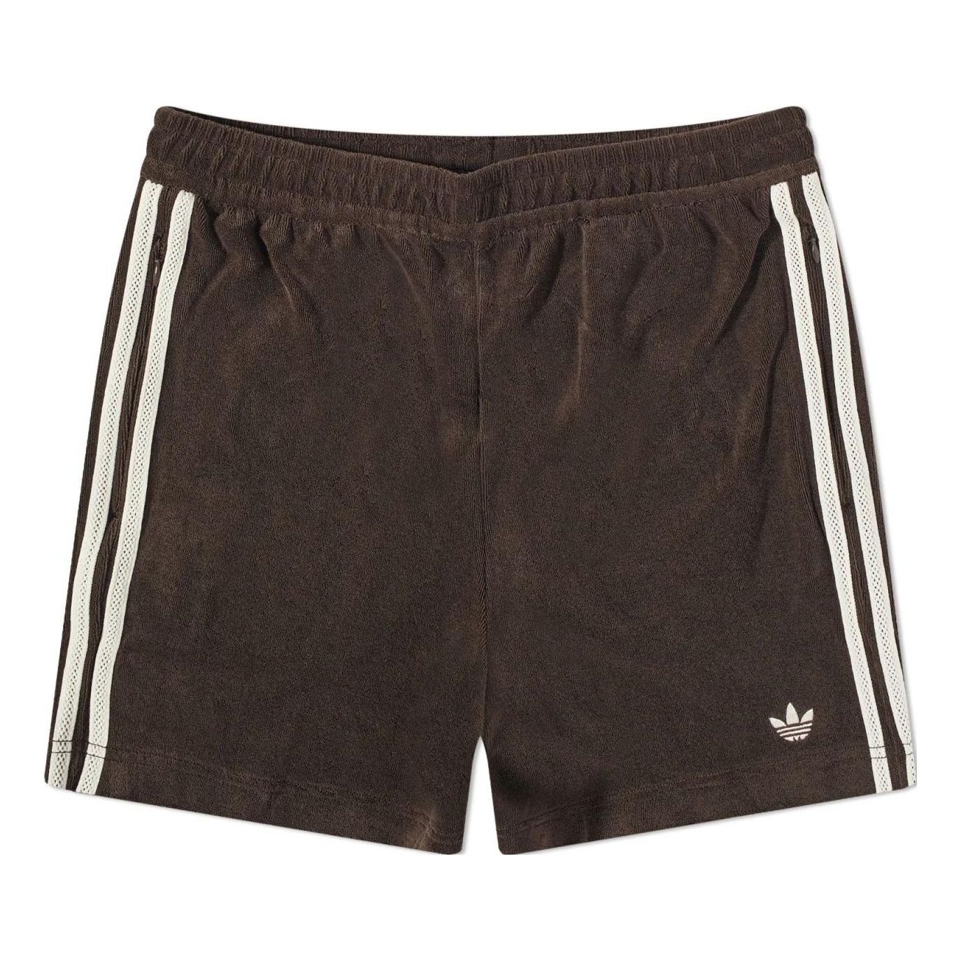 adidas x Wales Bonner Towel Short 'Dark Brown' IB3250