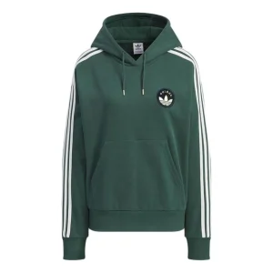 (WMNS) adidas Hoodies Asia Sizing 'Green' JC6854