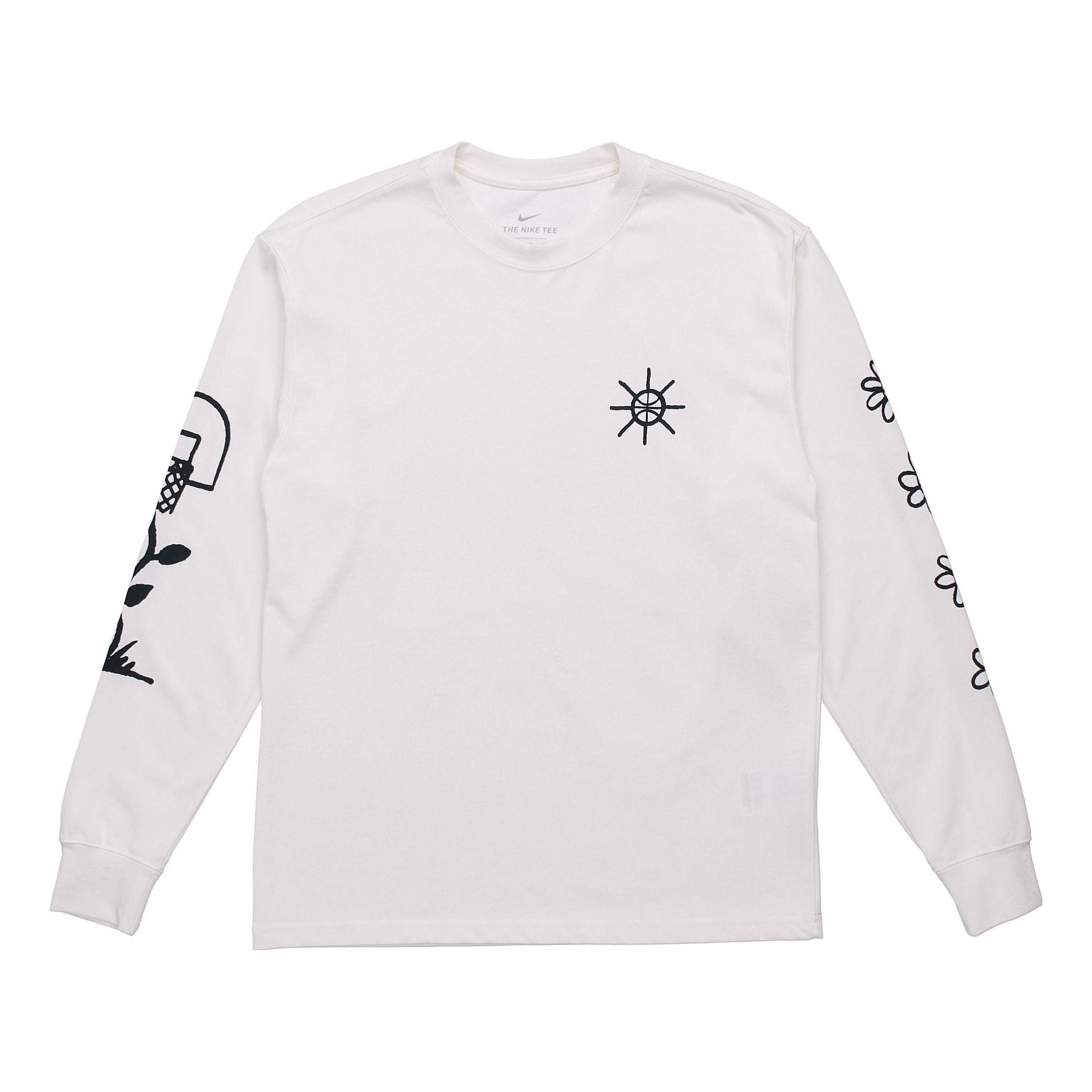 Nike MENS Sports Casual Long Sleeve Crew-neck White DC1286-910