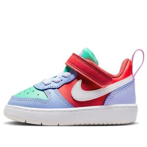 (TD) Nike Court Borough Low Recraft Shoes 'Cobalt Bliss Track Red' DV5458-400