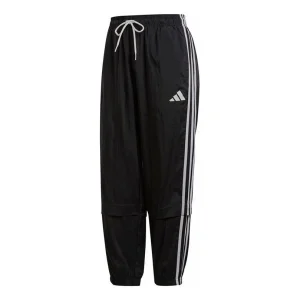 (WMNS) adidas Comfortable Woven Track Suit Pants 'Black' FS2439
