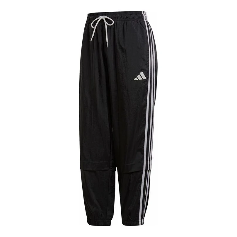 (WMNS) adidas Comfortable Woven Track Suit Pants 'Black' FS2439