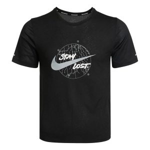 Nike Dri-FIT Mylar Wild Run Tee Men's Black DA0217-010