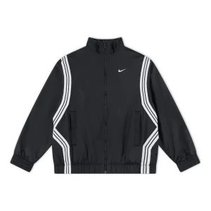 (GS) Nike Crossover Repel Basketball Jacket 'Black White' FZ5233-010