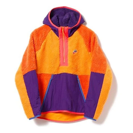 Nike MENS Sportswear Jacket Sail Royal Orange BV3766-886