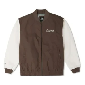 Converse Chain Stitch Woven Jacket Asia Sizing 'Earthy Brown' 10025514-A01