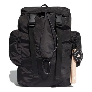 (WMNS) adidas by Stella McCartney Backpack 'Black App Signal Orange' FS6639