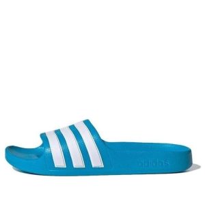 (GS) adidas Adilette Aqua Slides 'Solar Blue' FY8071
