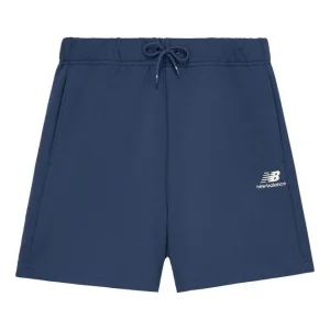 New Balance Logo Cotton Shorts Asia Sizing 'Blue' 5VD24213-NV