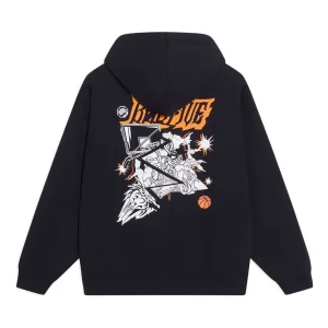 Li-Ning x BADFIVE Sports Style Hoodie 'Black White' AWDT089-4
