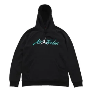 Air Jordan Fleece Hoodie Asia Sizing 'Black' AV6006-010